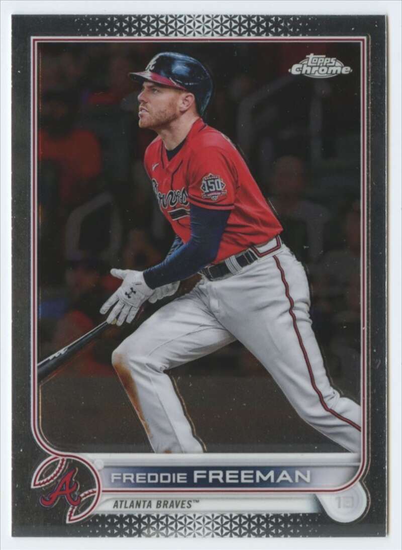 2022 Topps Chrome #14 Freddie Freeman NM-MT Braves ID:47756