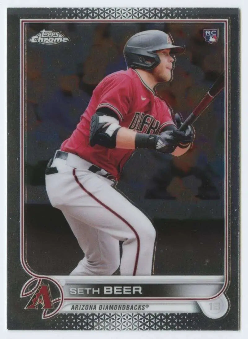 2022 Topps Chrome #186 Seth Beer NM-MT RC Rookie Diamondbacks ID:51619