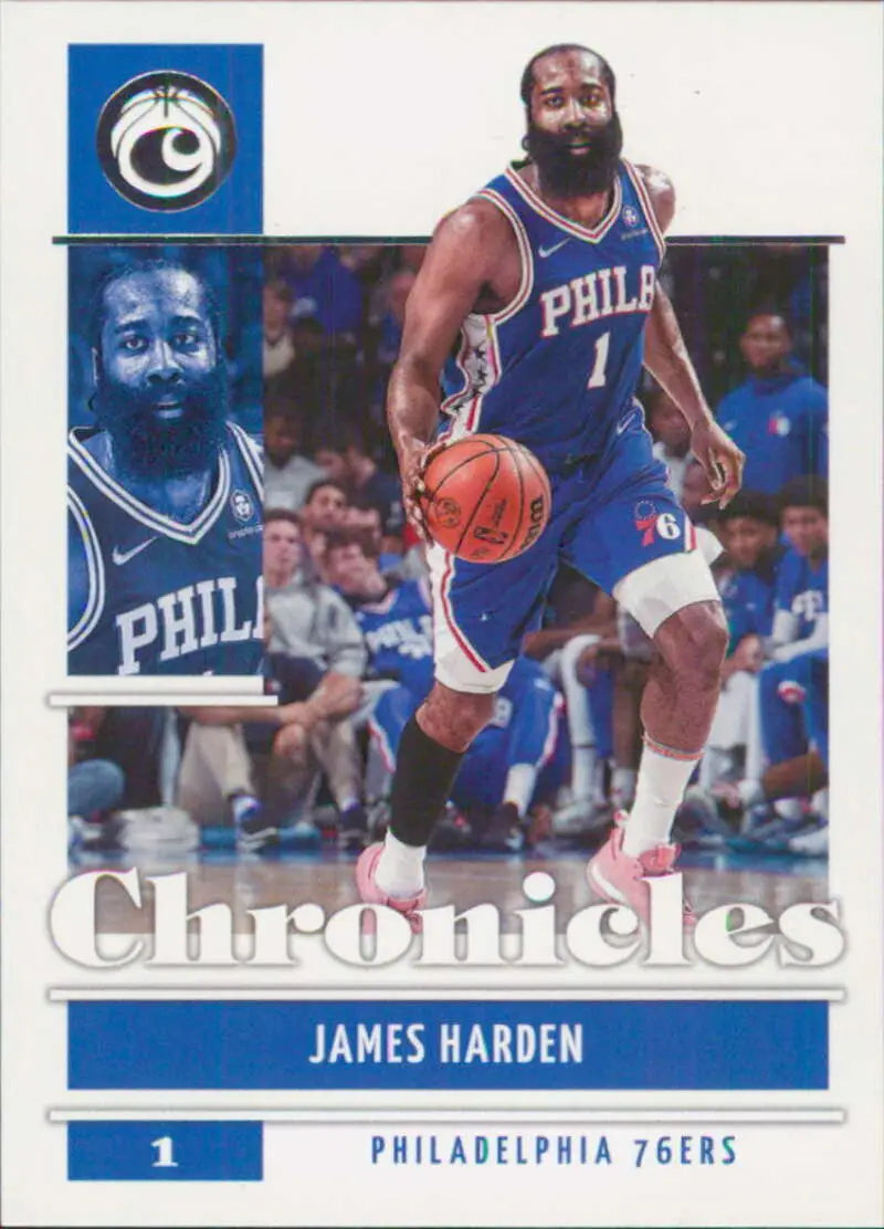 2021-22 Panini Chronicles #12 James Harden NM-MT 76ers ID:47935