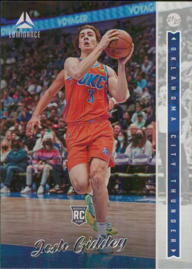 2021-22 Panini Chronicles #247 Josh Giddey NM-MT Thunder Luminance ID:47928