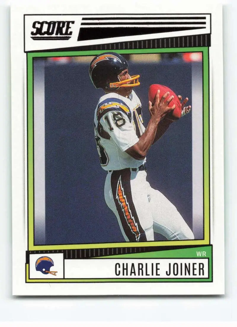2022 Score #142 Charlie Joiner NM-MT Chargers ID:48639