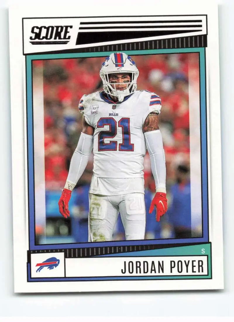 2022 Score #268 Jordan Poyer NM-MT Bills ID:46562