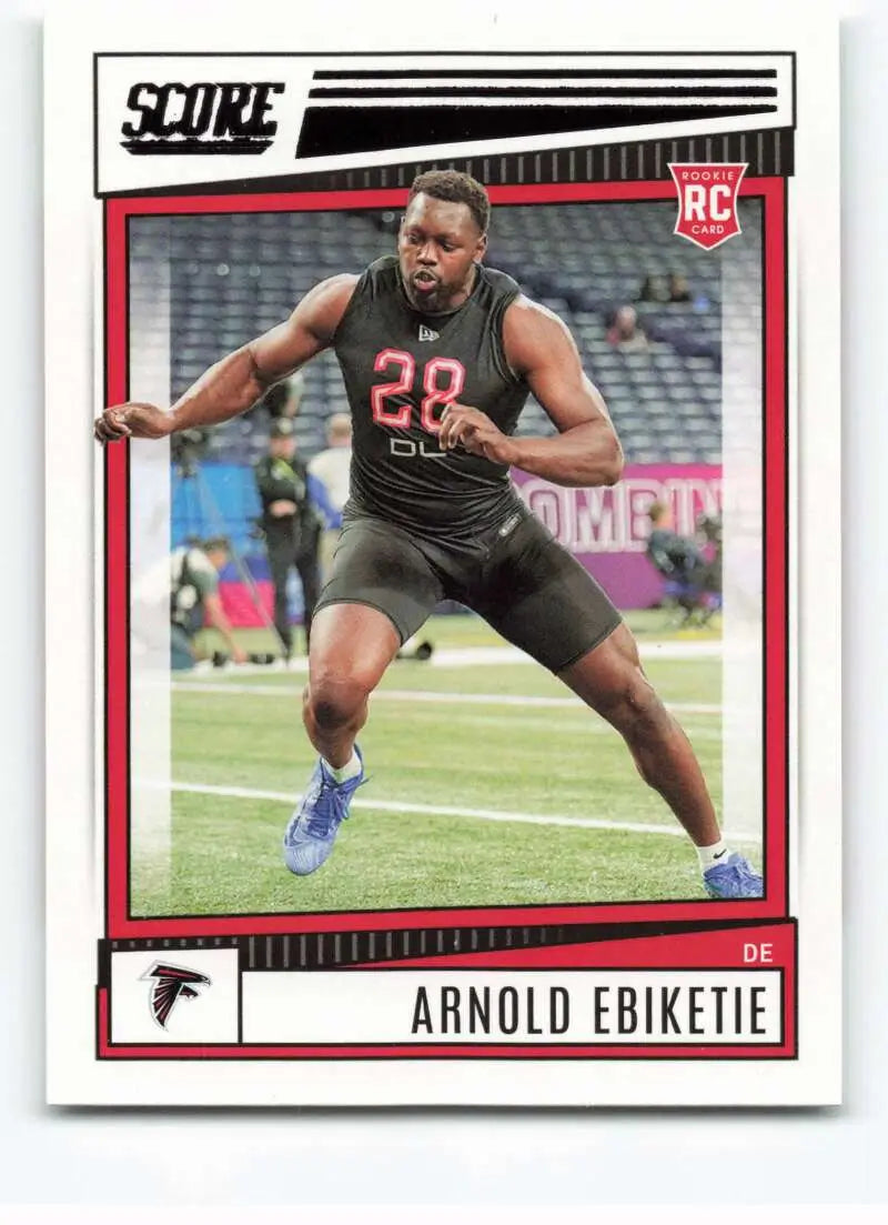 2022 Score #358 Arnold Ebiketie NM-MT RC Rookie Falcons ID:48584
