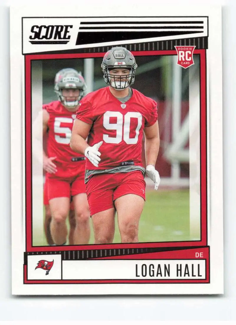 2022 Score #359 Logan Hall NM-MT RC Rookie Buccaneers ID:48588