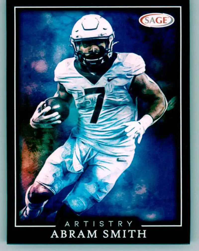 2022 SAGE Artistry Black Border #30 Abram Smith NM Near Mint ID:66172