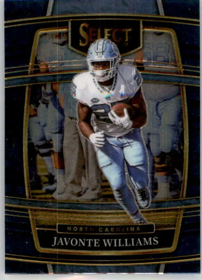 2022 Panini Select Draft Picks Blue #64 Javonte Williams NM Near Mint C ID:66476