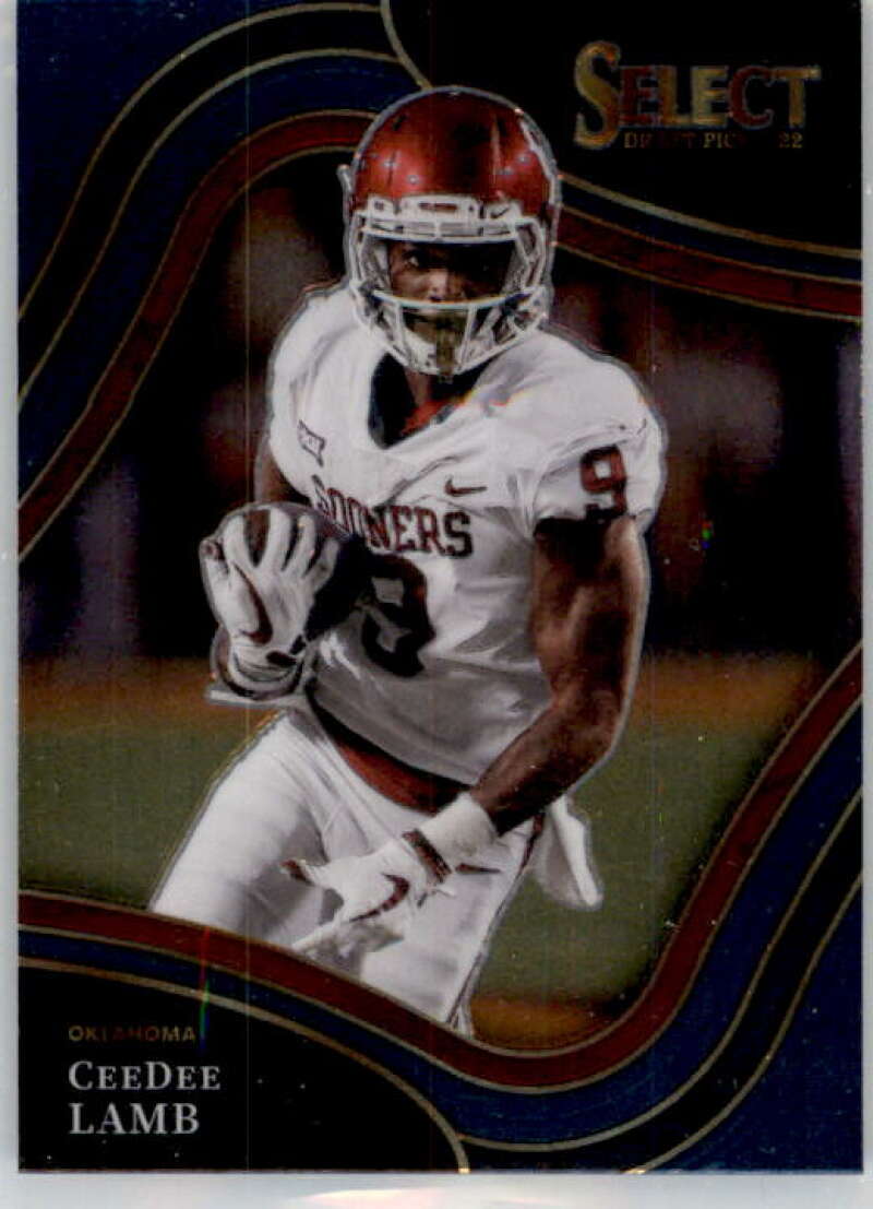 2022 Panini Select Draft Picks Blue #165 CeeDee Lamb NM Near Mint Field ID:66433