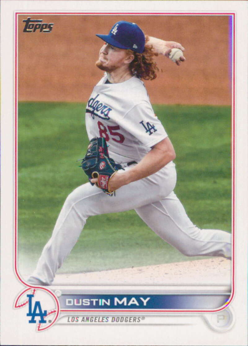 2022 Topps Update #US7 Dustin May NM-MT Dodgers ID:47365