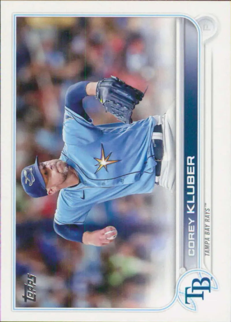 2022 Topps Update #US37 Corey Kluber NM-MT Rays ID:47475