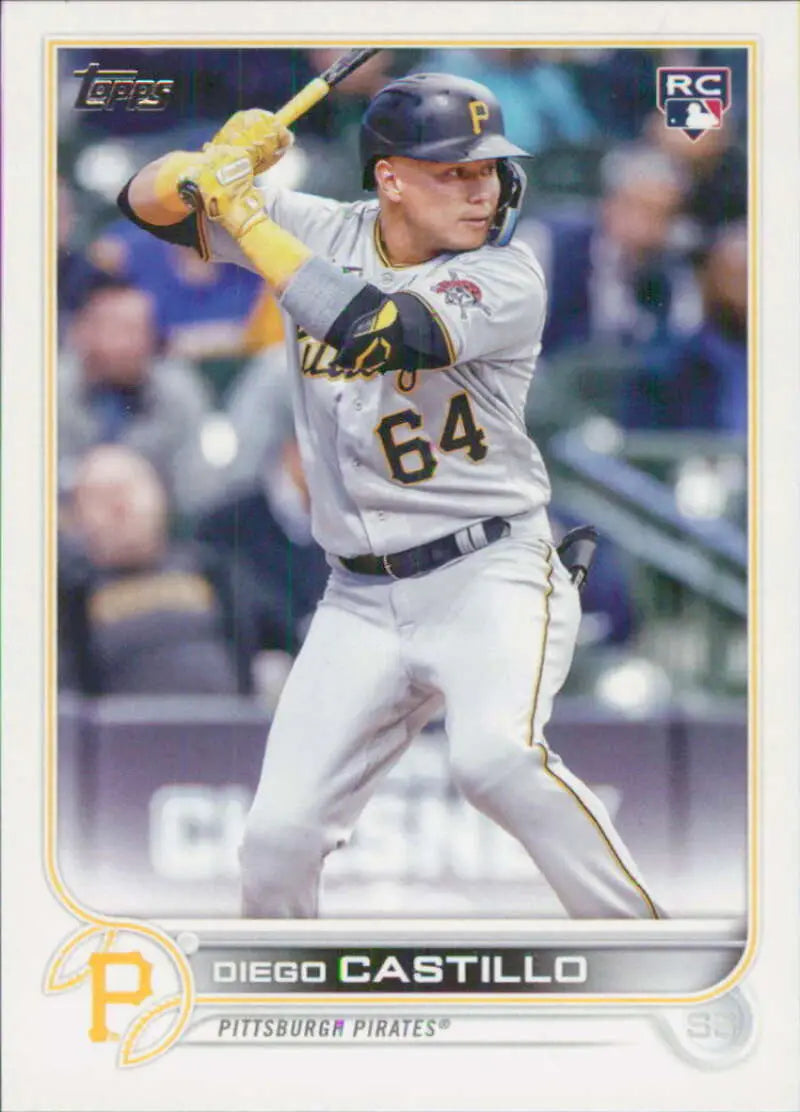 2022 Topps Update #US85 Diego Castillo NM-MT RC Rookie Pirates ID:47369