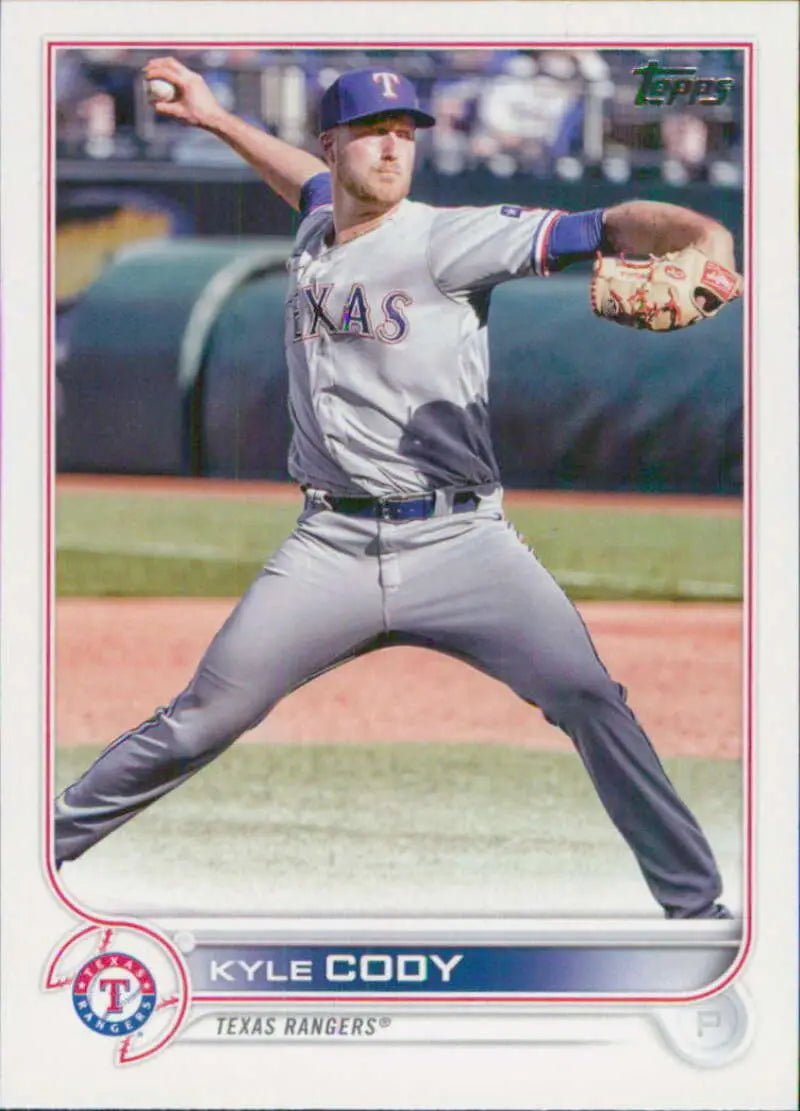 2022 Topps Update #US96 Kyle Cody NM-MT Rangers ID:47484