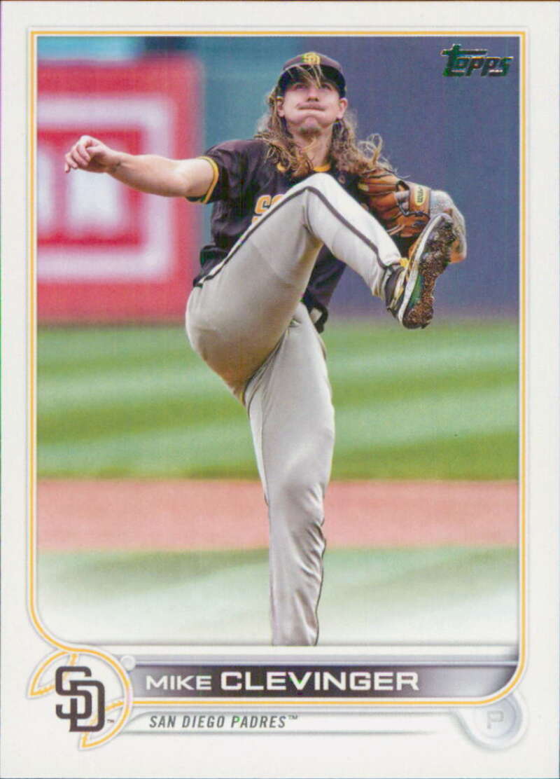 2022 Topps Update #US186 Mike Clevinger NM-MT Padres ID:46543