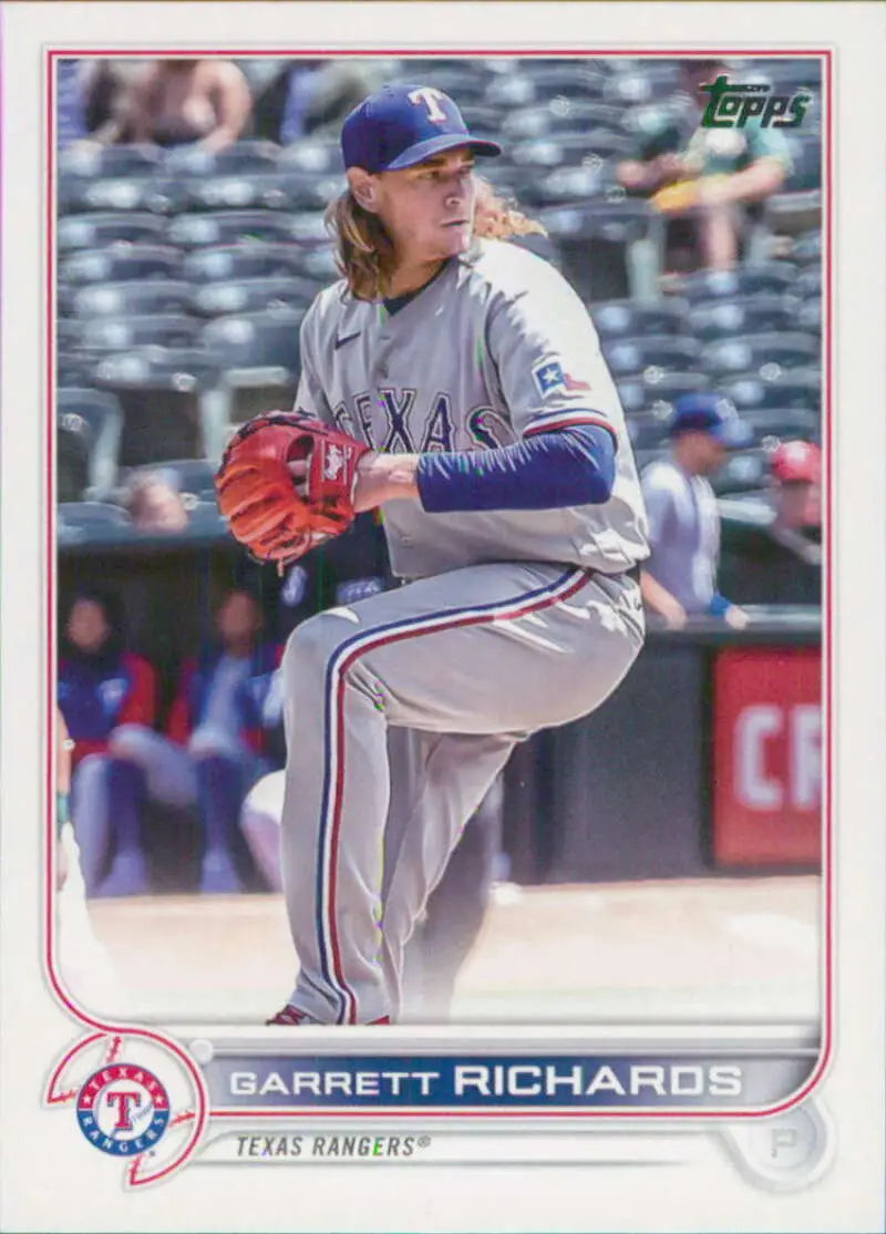2022 Topps Update #US198 Garrett Richards NM-MT Rangers ID:46978
