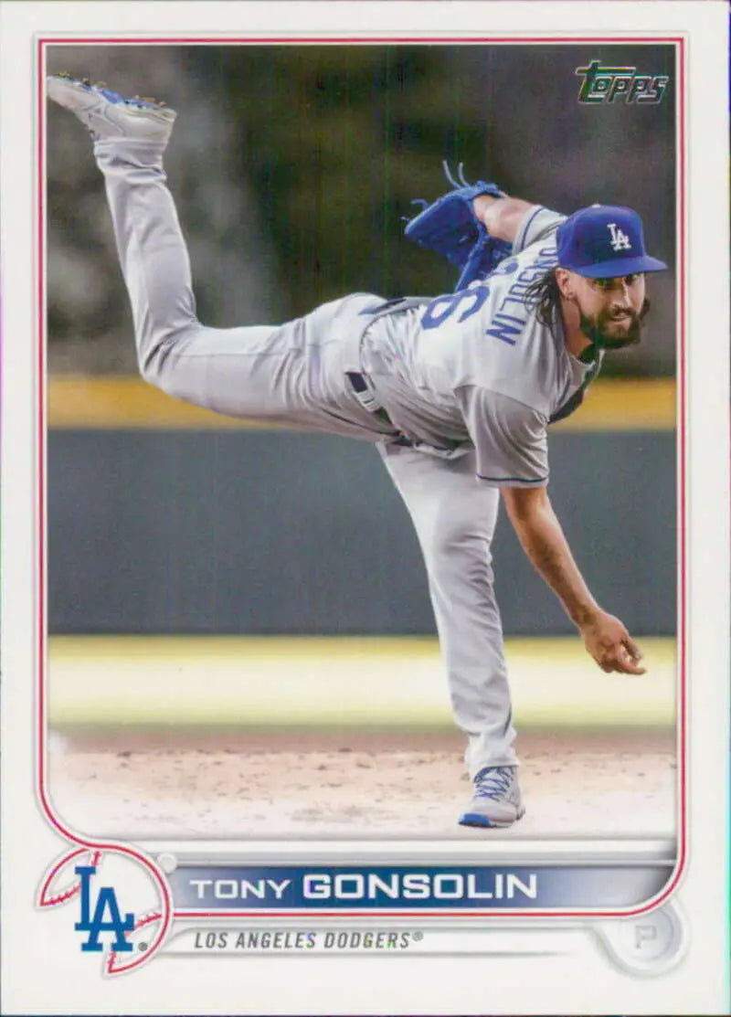2022 Topps Update #US252 Tony Gonsolin NM-MT Dodgers ID:49017