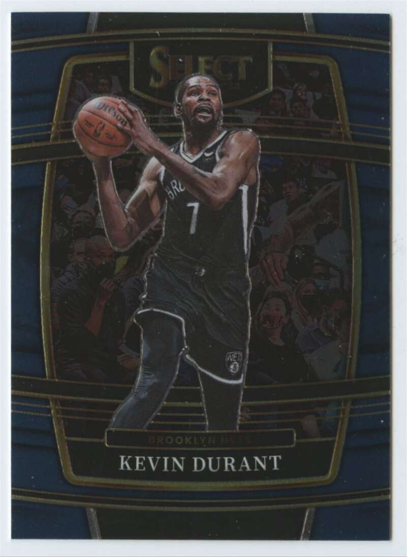 2021 Panini Select Blue #50 Kevin Durant NM-MT Nets Concourse ID:48179