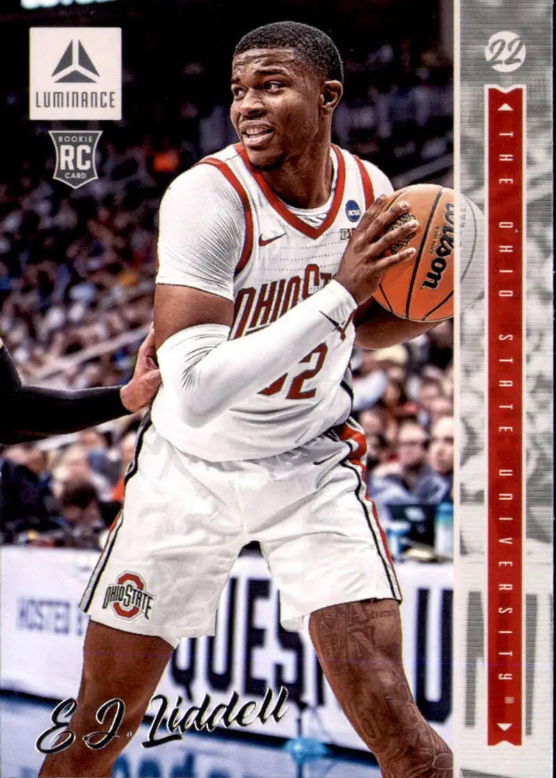 2022-23 Panini Chronicles Draft Picks Luminance #33 E.J. Liddell NM-MT ID:46665