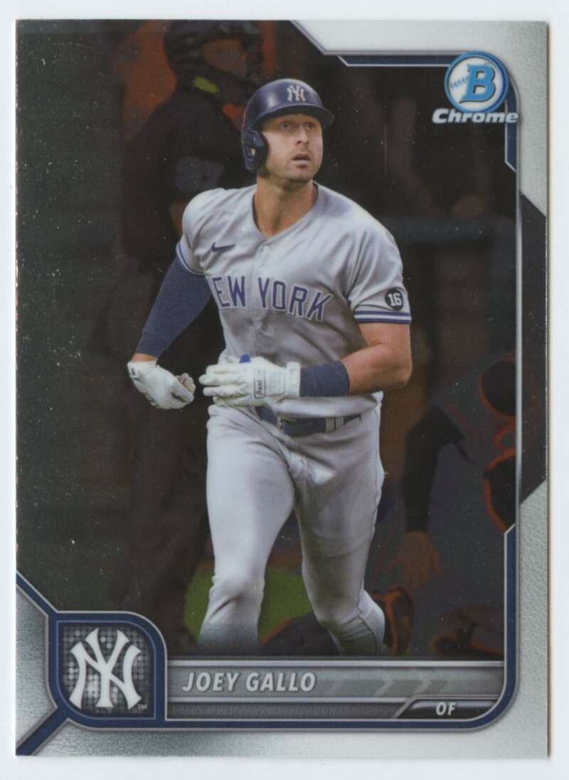 2022 Bowman Chrome #79 Joey Gallo NM-MT Yankees ID:47103