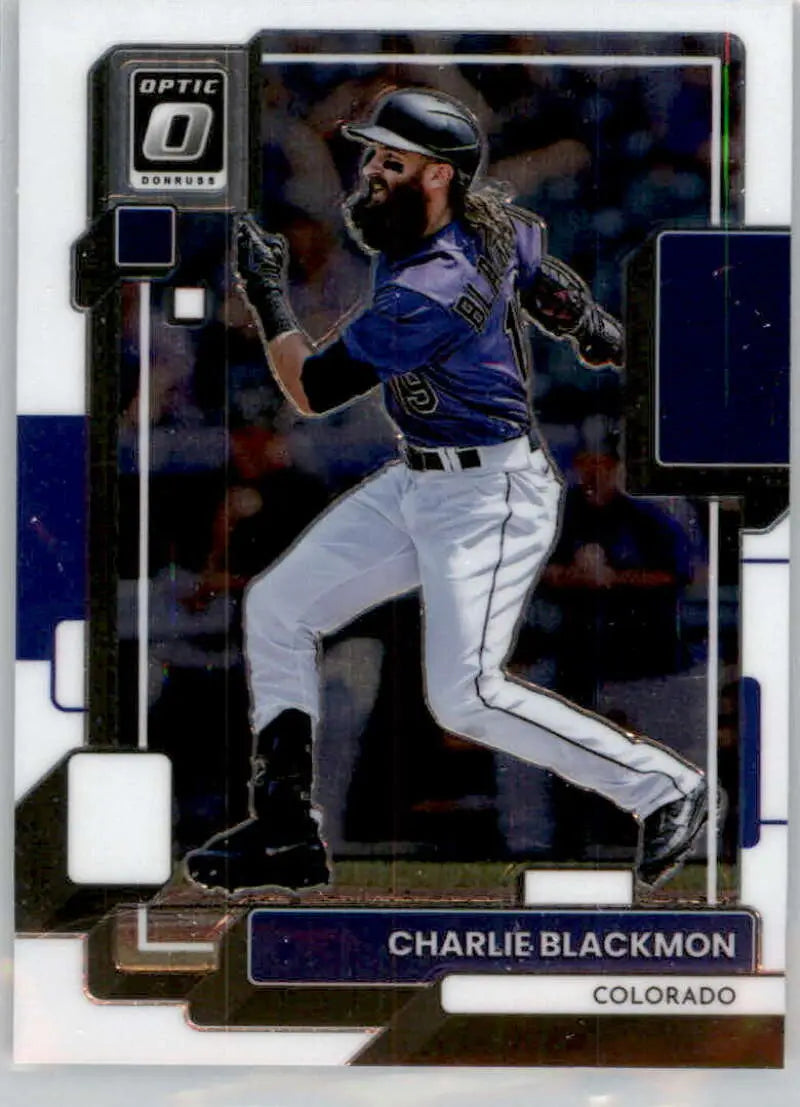 2022 Donruss Optic #110 Charlie Blackmon NM-MT Rockies ID:52554