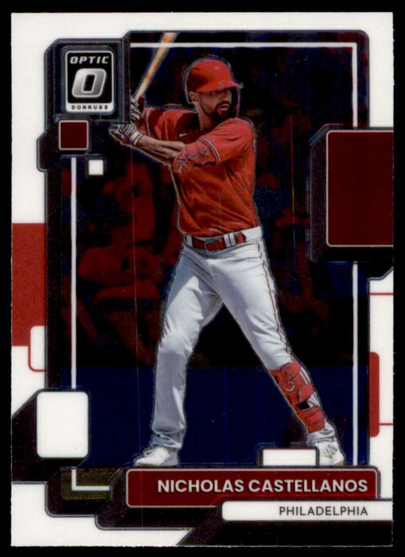 2022 Donruss Optic #195 Nicholas Castellanos NM-MT Phillies ID:54087