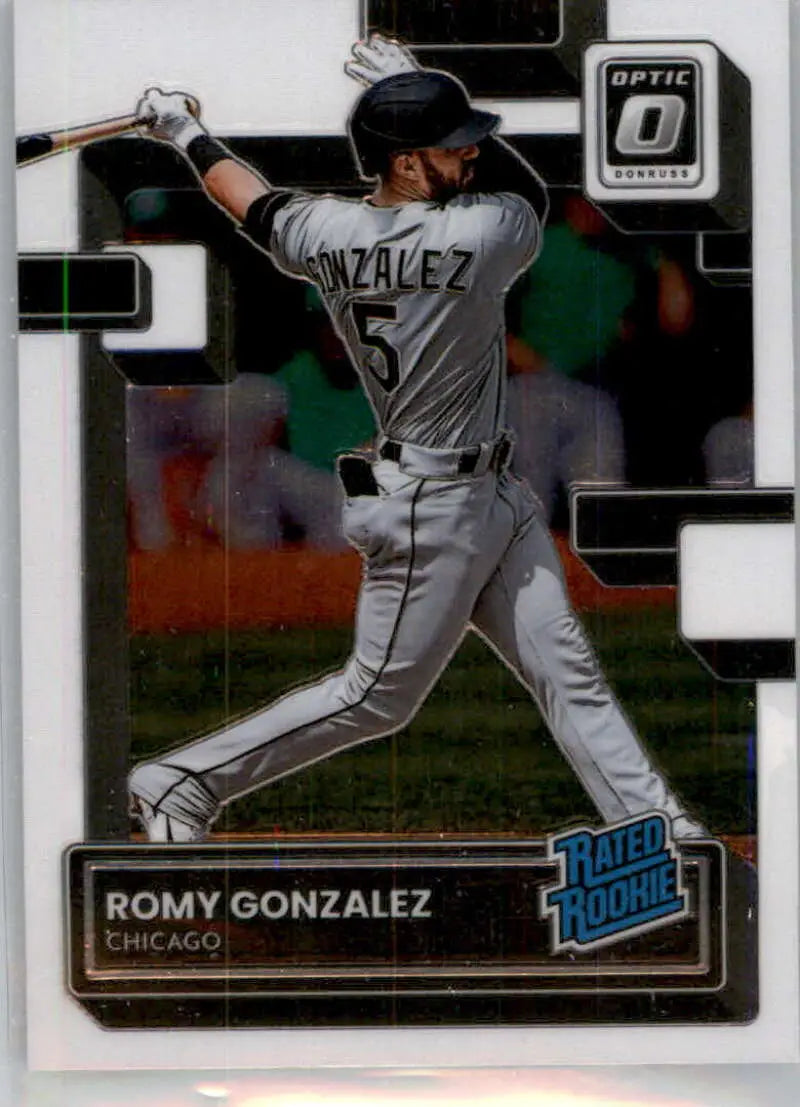 2022 Donruss Optic #78 Romy Gonzalez NM-MT RC Rookie White Sox Rated Ro ID:52580