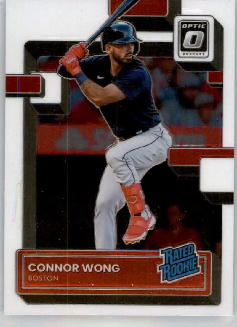 2022 Donruss Optic #82 Connor Wong NM-MT RC Rookie Red Sox Rated Rookie ID:52579