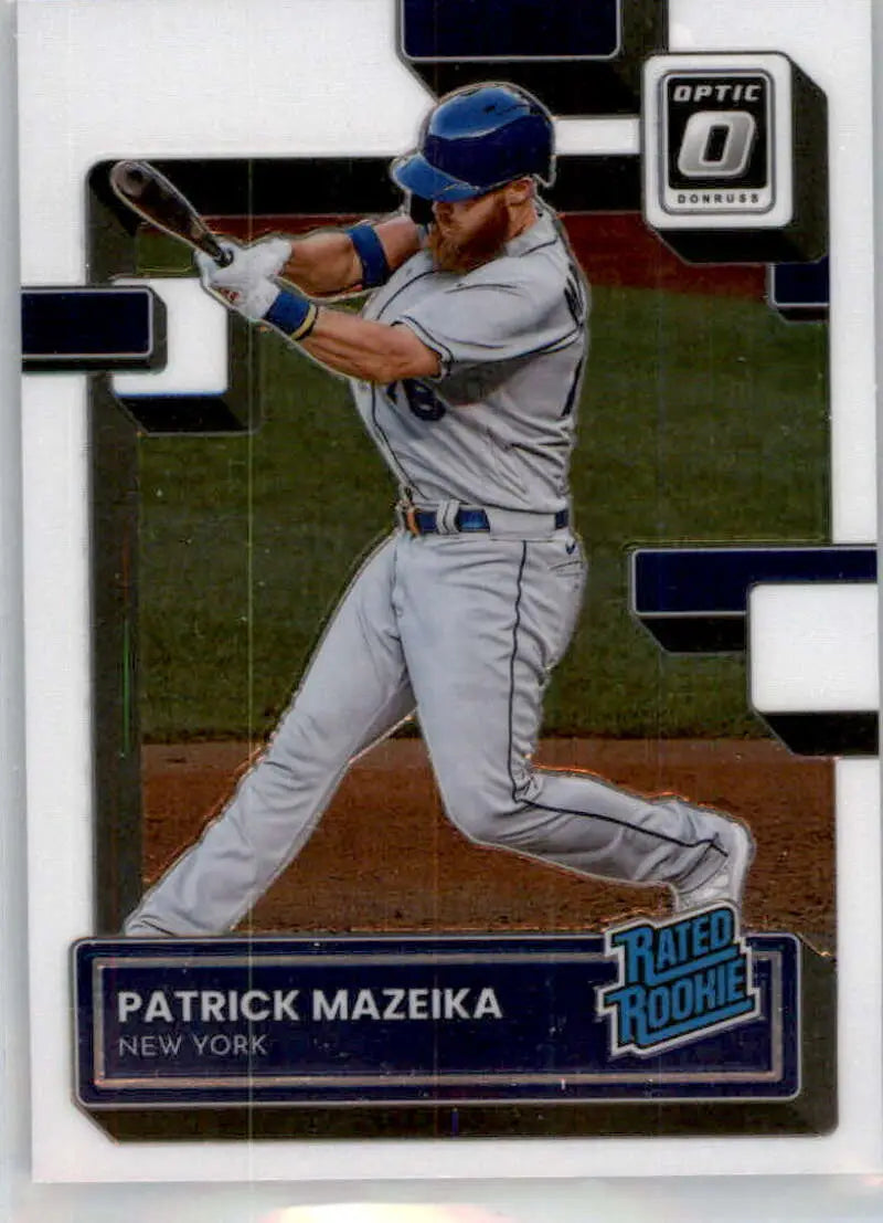 2022 Donruss Optic #84 Patrick Mazeika NM-MT RC Rookie Mets Rated Rooki ID:52537