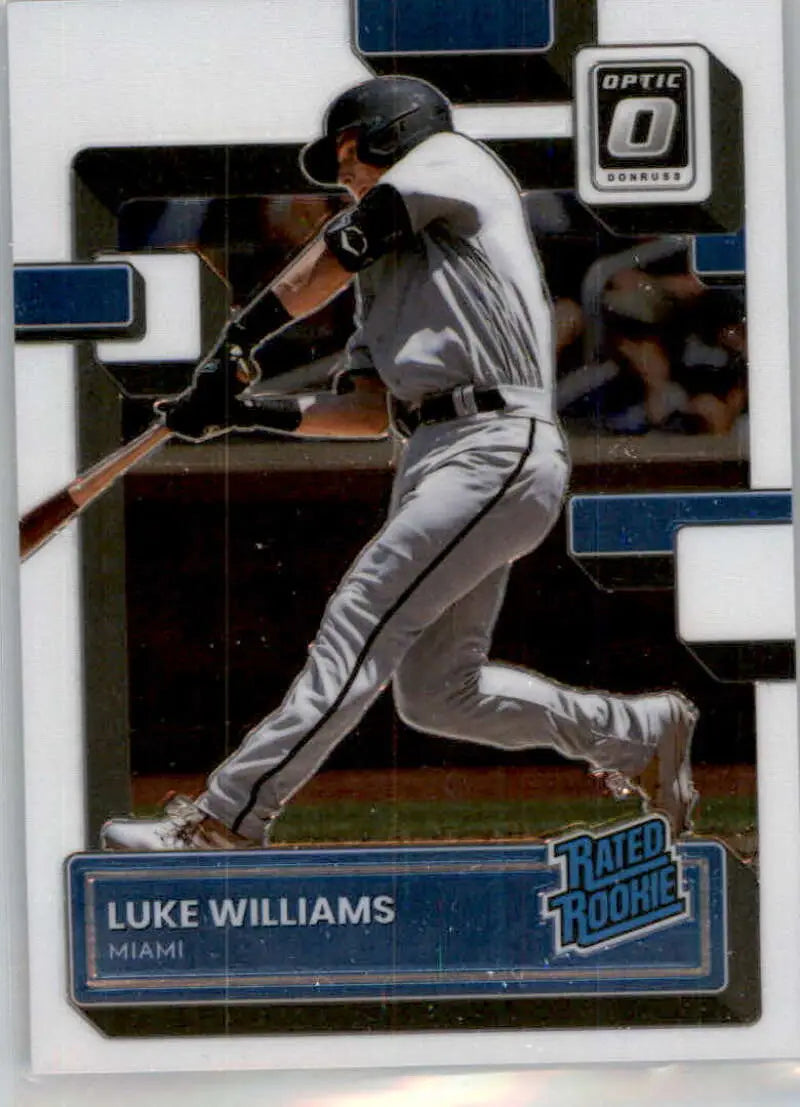 2022 Donruss Optic #89 Luke Williams NM-MT RC Rookie Marlins Rated Rook ID:52532