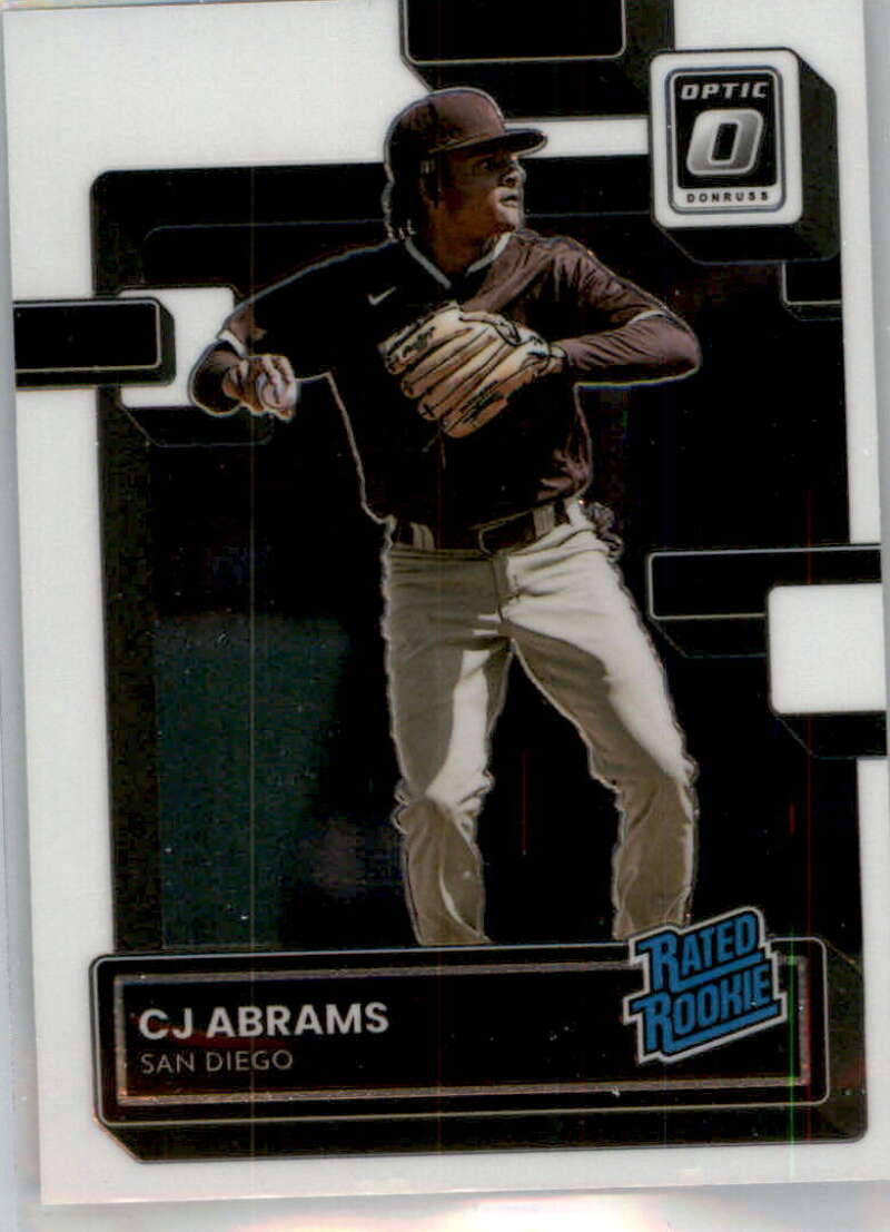 2022 Donruss Optic #109 CJ Abrams NM-MT RC Rookie Padres Rated Rookie ID:52585