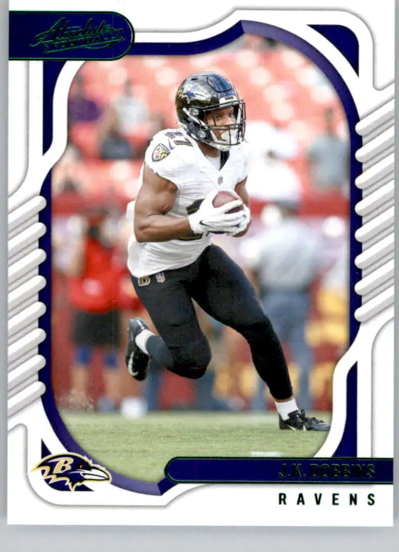 2022 Panini Absolute Green #19 J.K. Dobbins NM-MT Ravens ID:50469