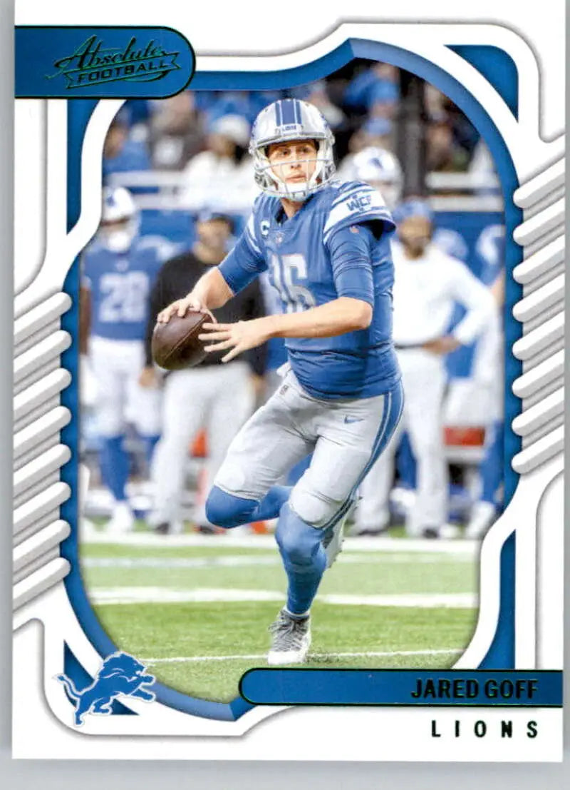 2022 Panini Absolute Green #41 Jared Goff NM-MT Lions ID:49257