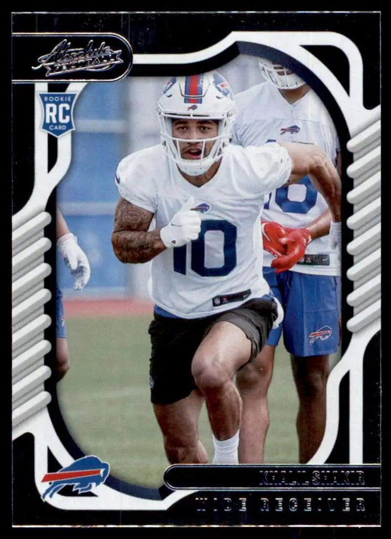 2022 Panini Absolute #179 Khalil Shakir NM-MT RC Rookie Bills ID:49260