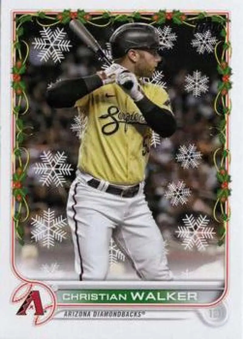 2022 Topps Holiday #HW3 Christian Walker NM-MT Diamondbacks ID:48122