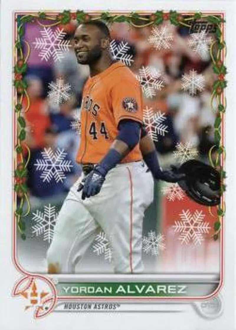2022 Topps Holiday #HW183 Yordan Alvarez NM-MT Astros ID:48132
