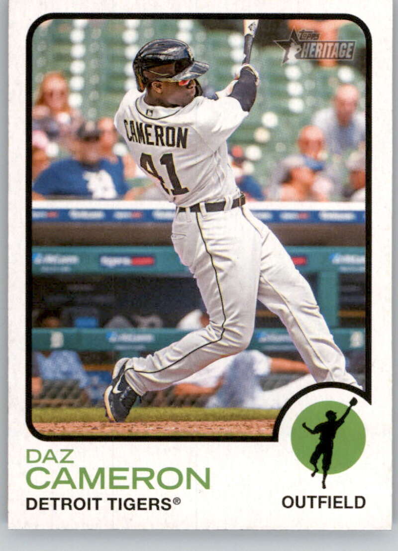 2022 Topps Heritage High Number #546 Daz Cameron NM-MT Tigers ID:60370