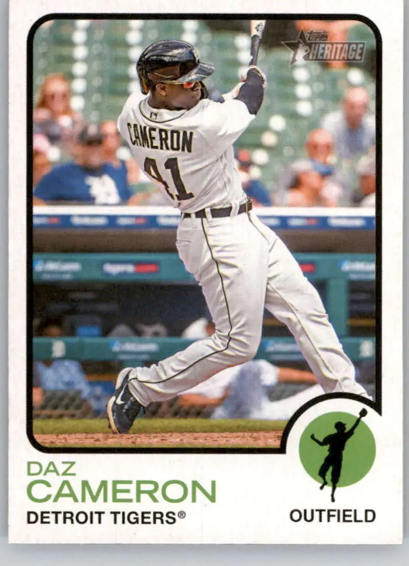 2022 Topps Heritage High Number #546 Daz Cameron NM-MT Tigers ID:67992