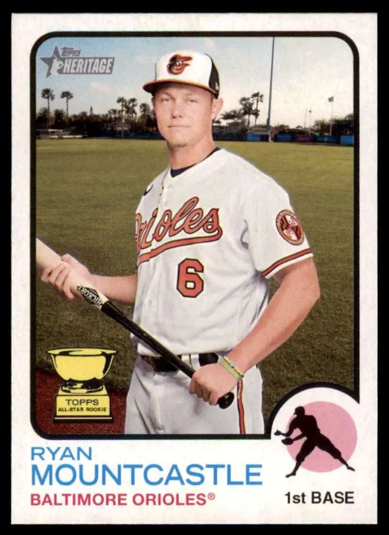 2022 Topps Heritage High Number #551 Ryan Mountcastle NM-MT Orioles ID:56010