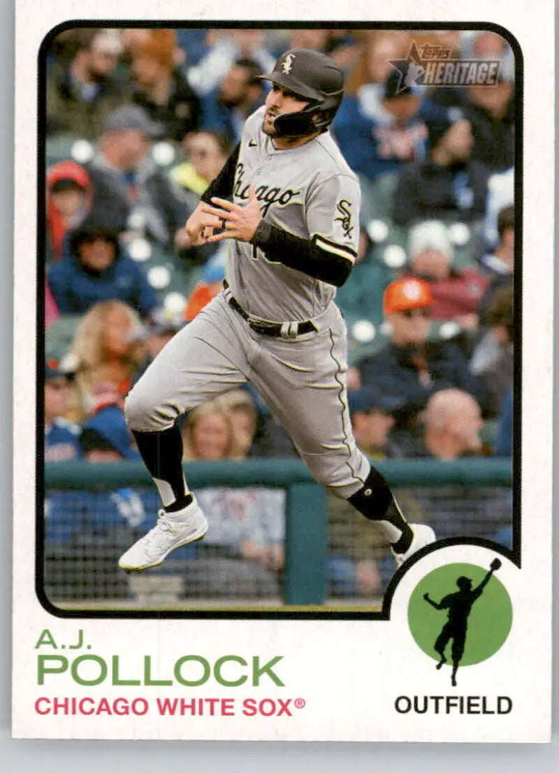 2022 Topps Heritage High Number #611 A.J. Pollock NM-MT White Sox ID:59389