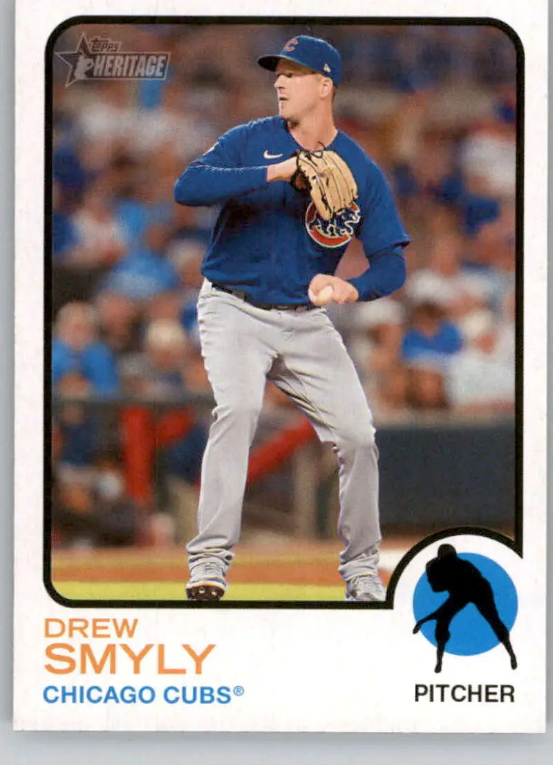 2022 Topps Heritage High Number #648 Drew Smyly NM-MT Cubs ID:56032