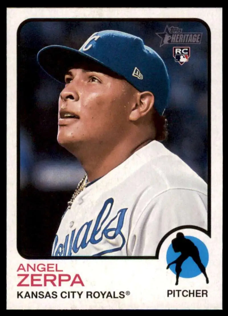 2022 Topps Heritage High Number #650 Angel Zerpa NM-MT RC Rookie Royals ID:62153