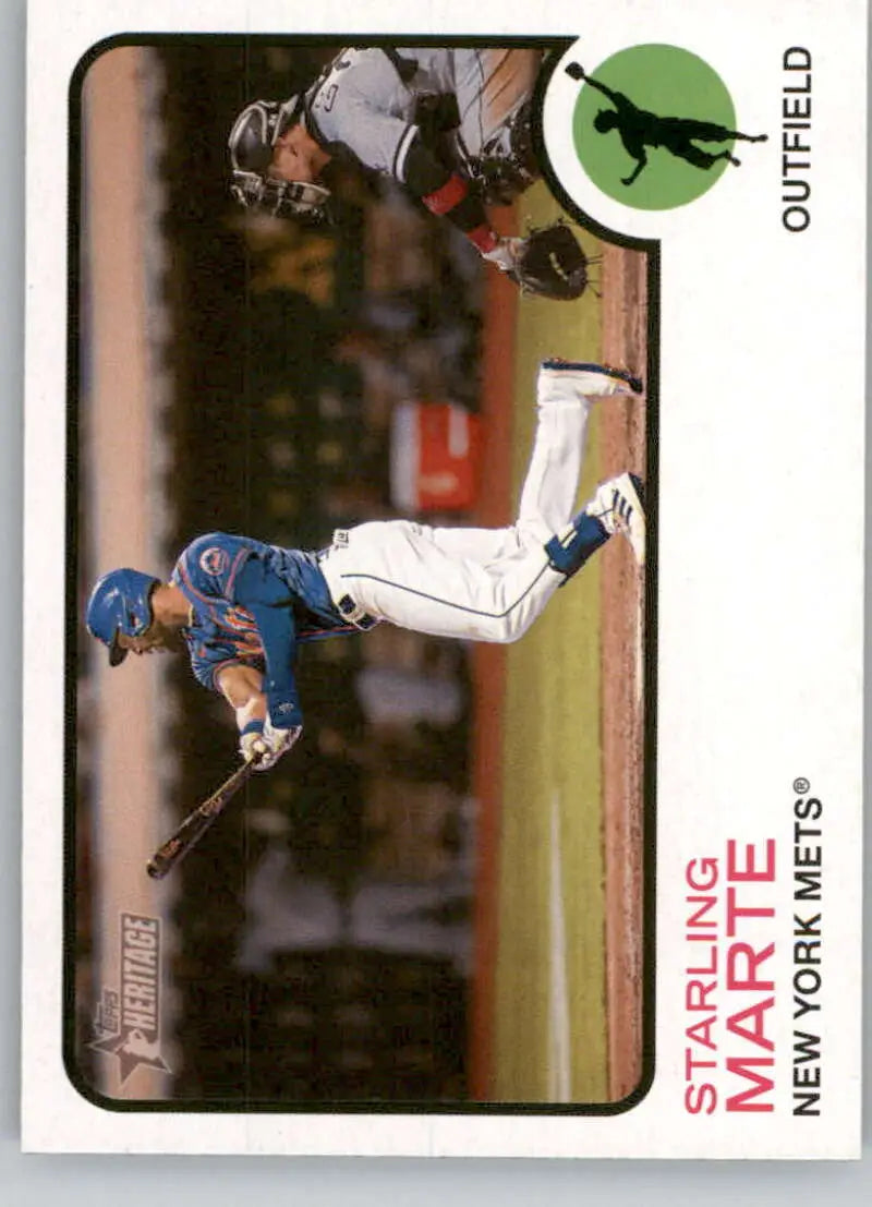 2022 Topps Heritage High Number #671 Starling Marte NM-MT Mets ID:62237