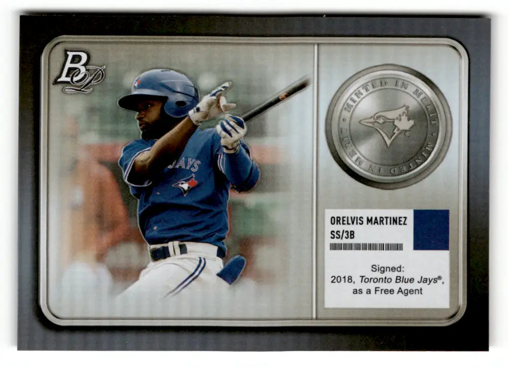 2022 Bowman Platinum Minted in Merit #MM-15 Orelvis Martinez NM Near Mi ID:66527