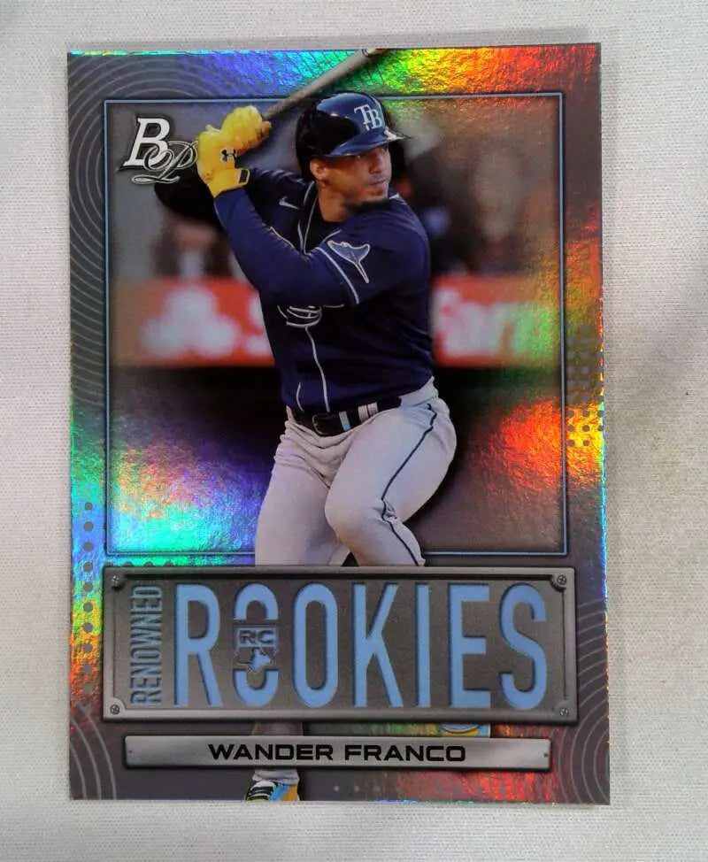 2022 Bowman Platinum Renowned Rookies #RR-2 Wander Franco NM-MT Rays ID:51645