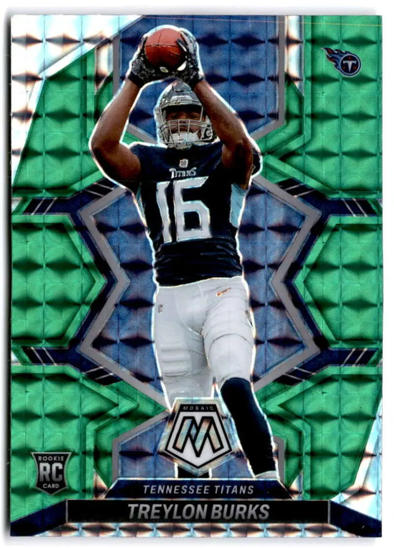 2022 Panini Mosaic Mosaic Green #315 Treylon Burks NM-MT RC Rookie Tita ID:49344