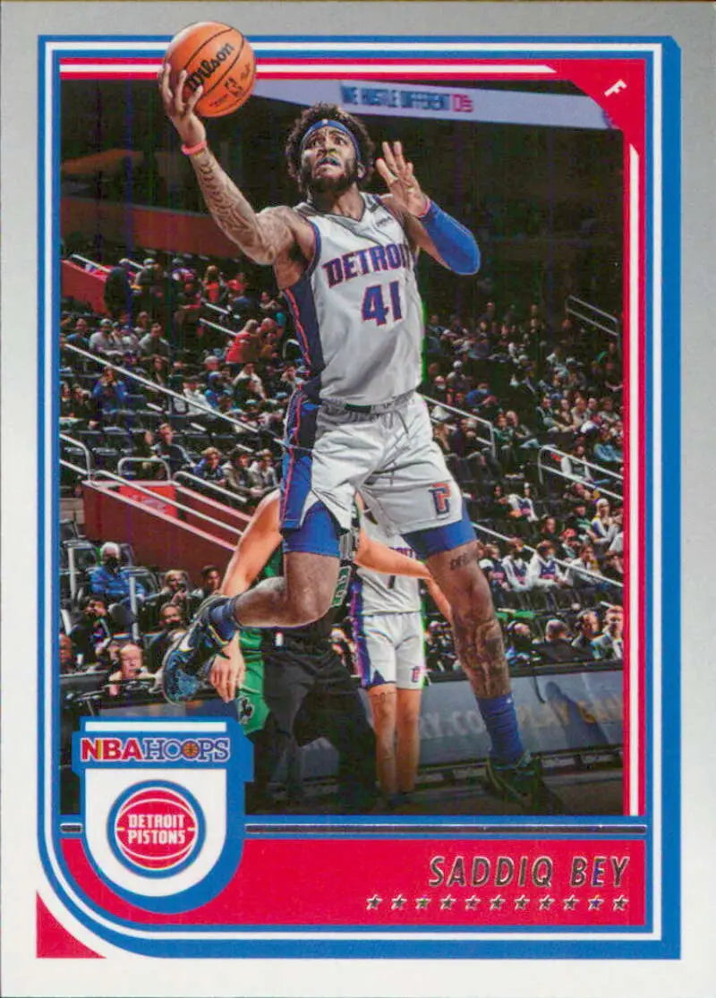 2022-23 Panini NBA Hoops #62 Saddiq Bey NM-MT Pistons ID:51295