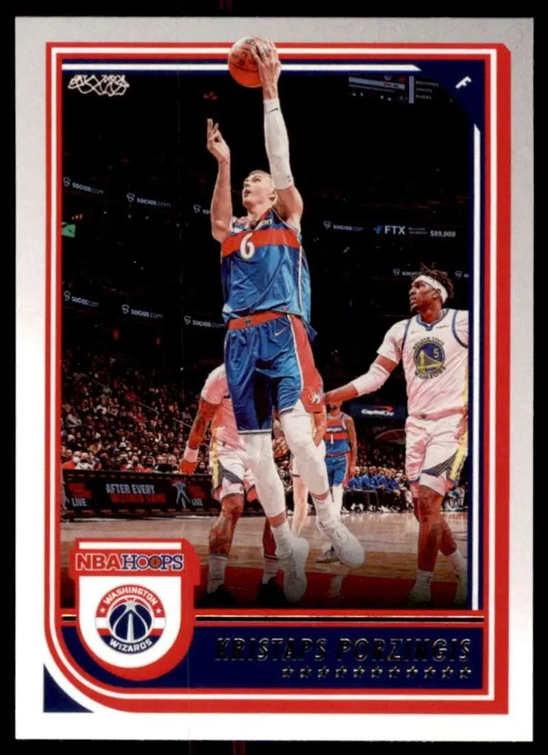 2022-23 Panini NBA Hoops #115 Kristaps Porzingis NM-MT Wizards ID:51936