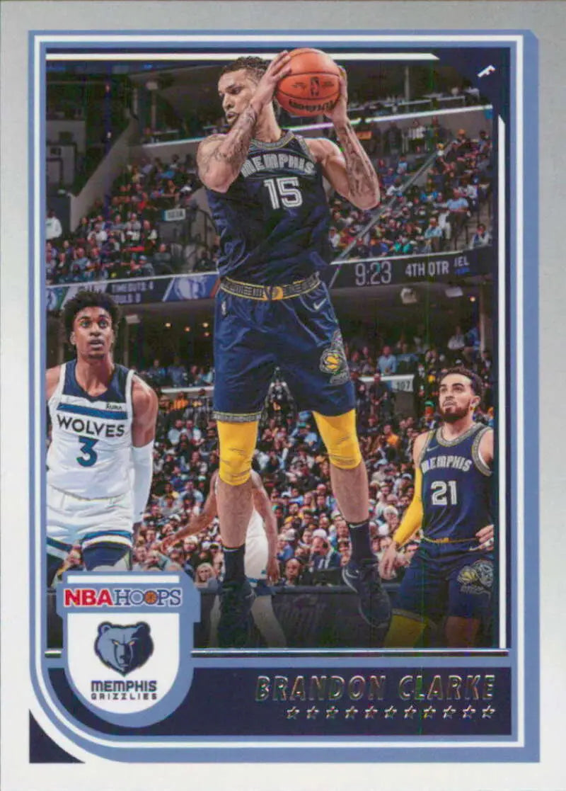 2022-23 Panini NBA Hoops #139 Brandon Clarke NM-MT Grizzlies ID:51959