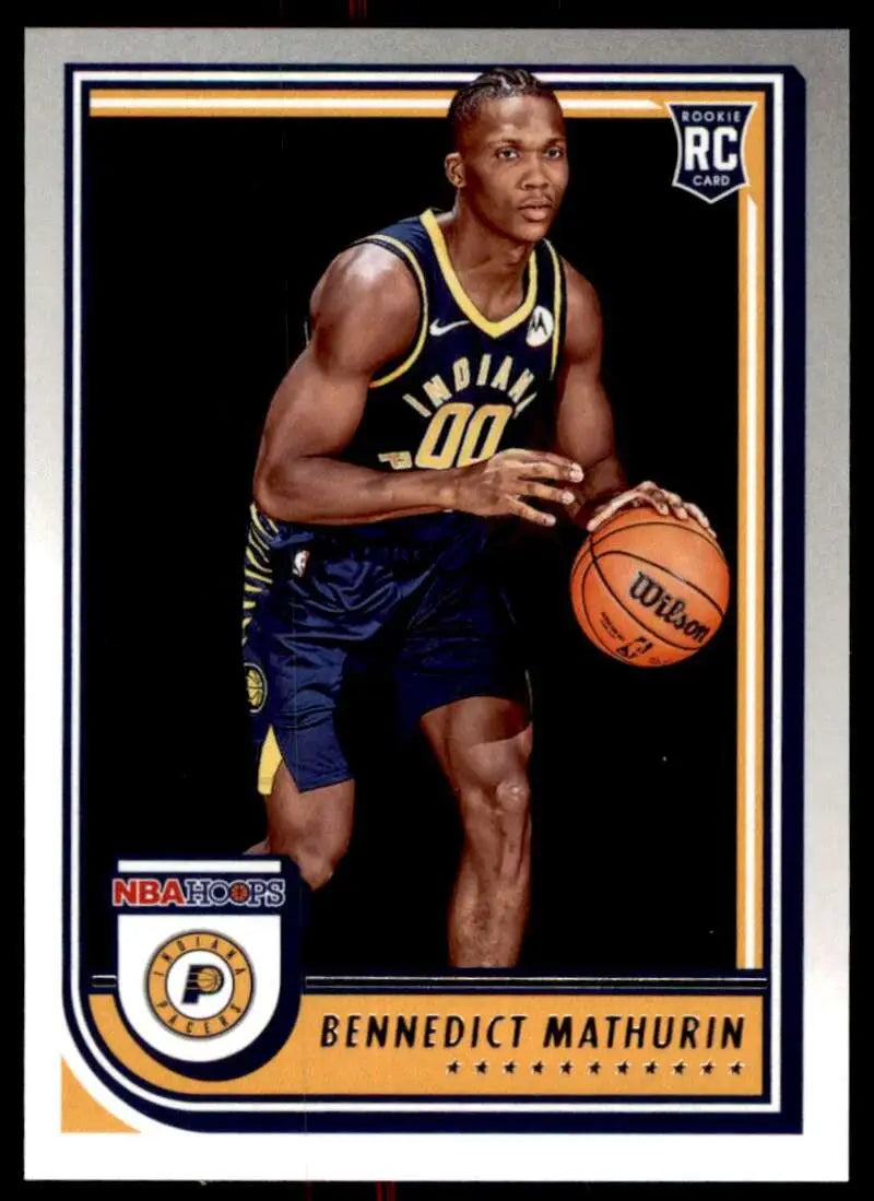 2022-23 Panini NBA Hoops #236 Bennedict Mathurin NM-MT RC Rookie Pacers ID:52108