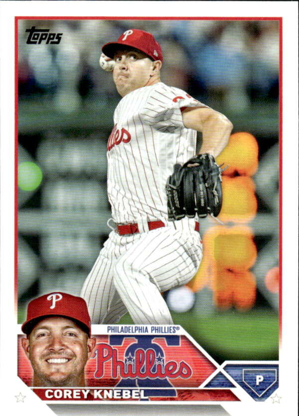 2023 Topps #28 Corey Knebel NM-MT Phillies ID:58673
