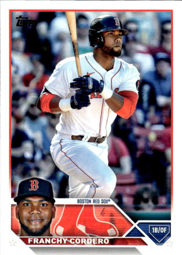 2023 Topps #42 Franchy Cordero NM-MT Red Sox ID:76184