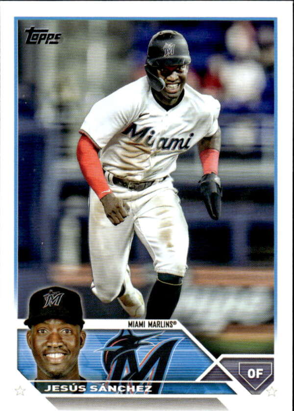 2023 Topps #44 Jesus Sanchez NM-MT Marlins ID:50113